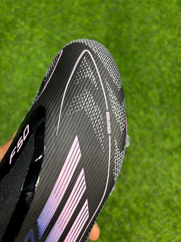 F50 Elite Black Colour Low-top FG Without Lace