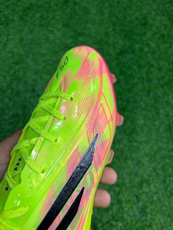 F50 Hyperfast Elite Yellow Colour FG With Lace