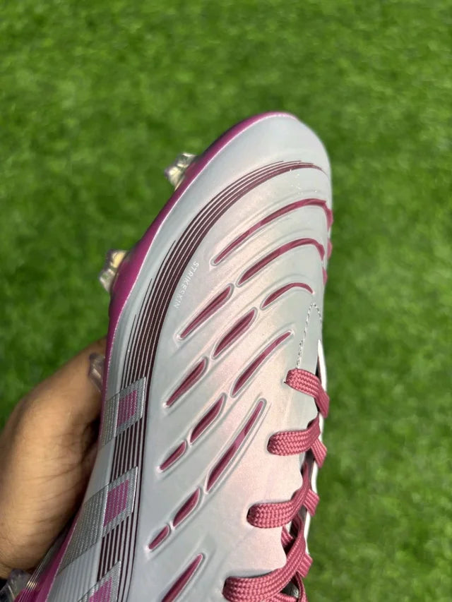 Predator Elite Grey Colour FG Low-top With Lace(Jude Bellingham)