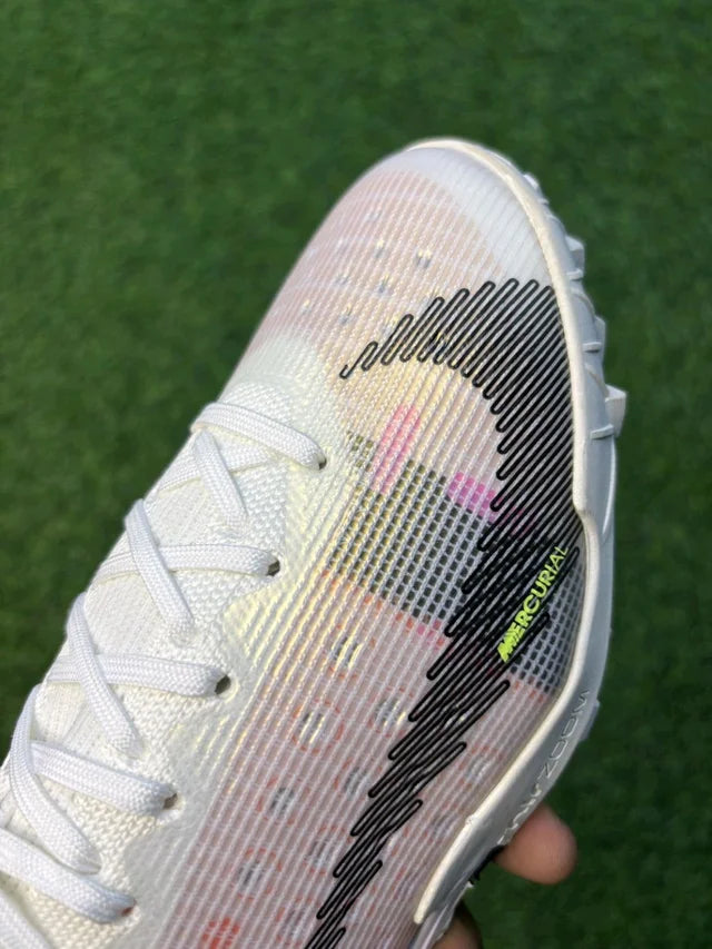Mercurial Vapor 14 Rose Pink High-top Turf/AG With Lace
