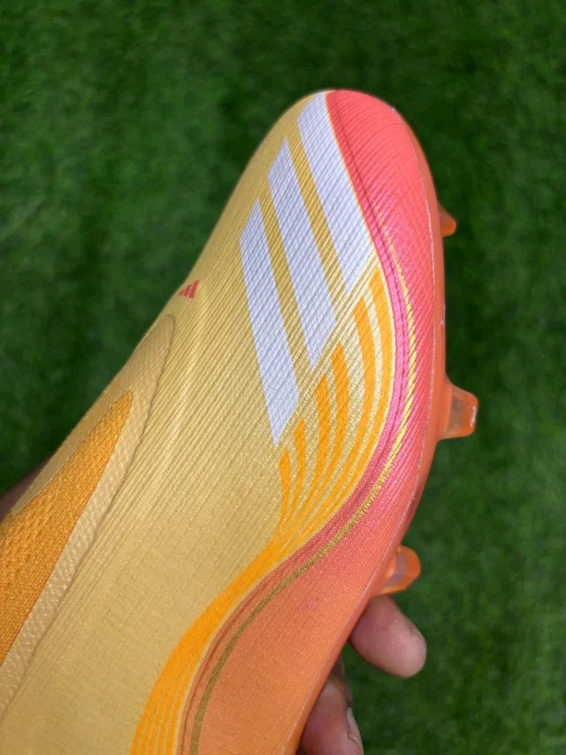 F50 Elite Messi Edition Orange Colour FG Without Lace