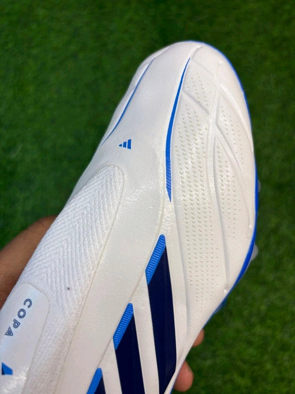 Copa Pure 3 Elite White Blue FG low-top Without Lace