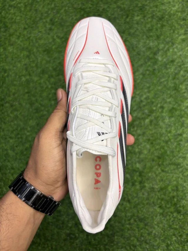 Copa Pure 4 Elite White Red Low-top Turf/AG With Lace