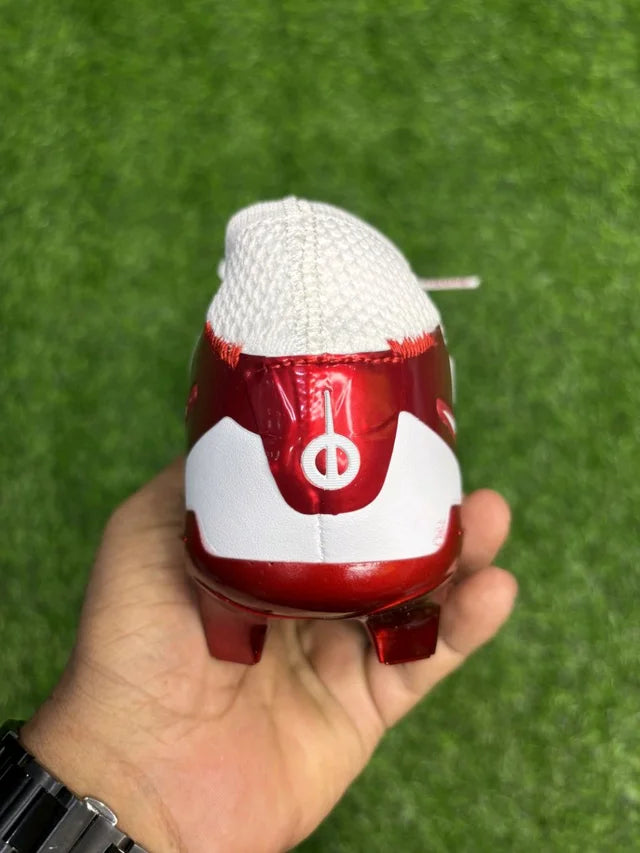 Tiempo Legend 10 Elite White Red Low-top FG With Lace
