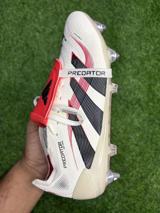 Predator Foldover Elite Cream Colour SG With Lace(Metal Changer)
