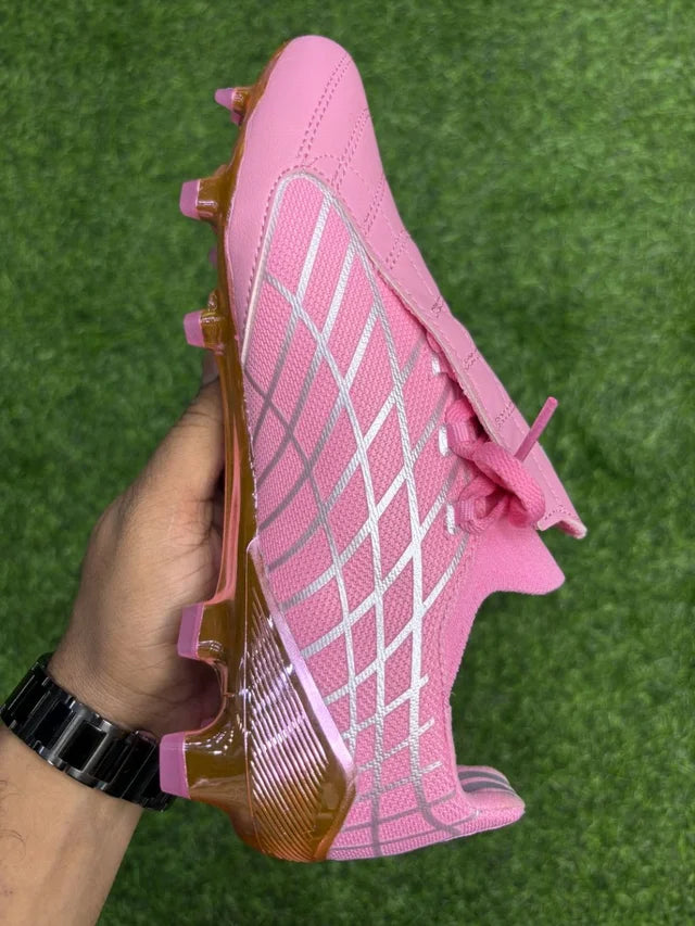 F50 Spider Elite Pink Colour Low-top FG With Lace
