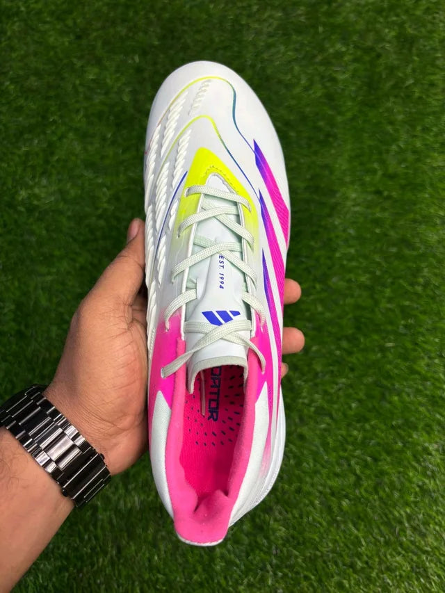 Predator Elite Pink Colour Astro/ Turf With Lace