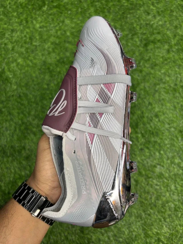 Predator Elite Foldover Grey FG With Lace(Jude Bellingham)