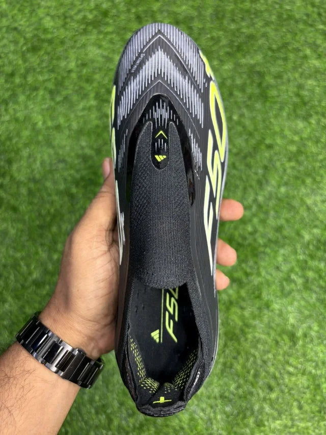 F50 Plus Black Colour Low-top FG Without Lace