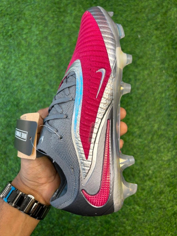 Phantom 6 Luna III Elite Maroon Grey Colour Low-top FG With Lace