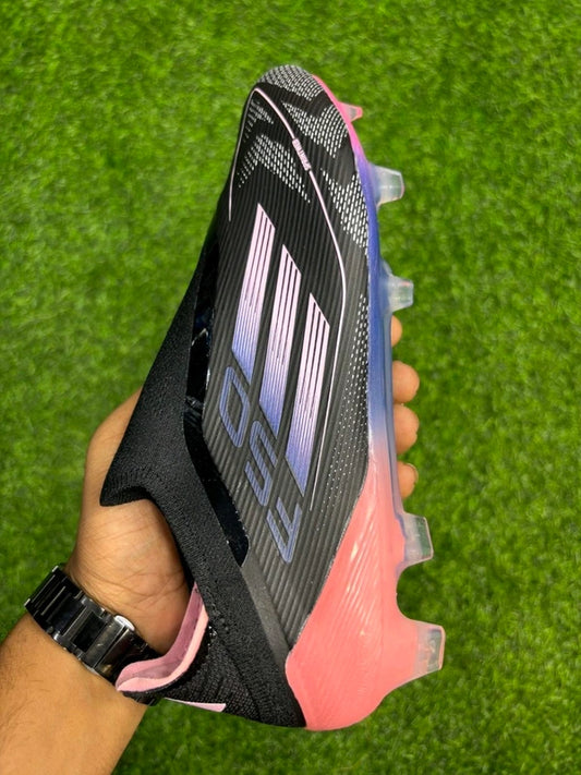 F50 Elite Black Colour Low-top FG Without Lace