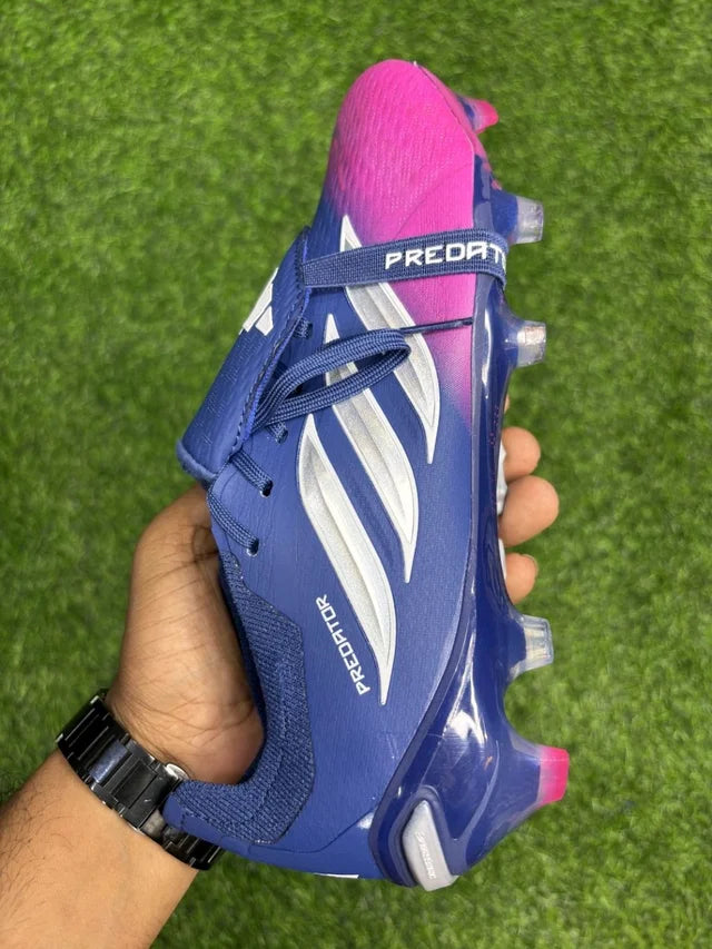 Predator Foldover Elite Next-gen Blue Pink FG With Lace