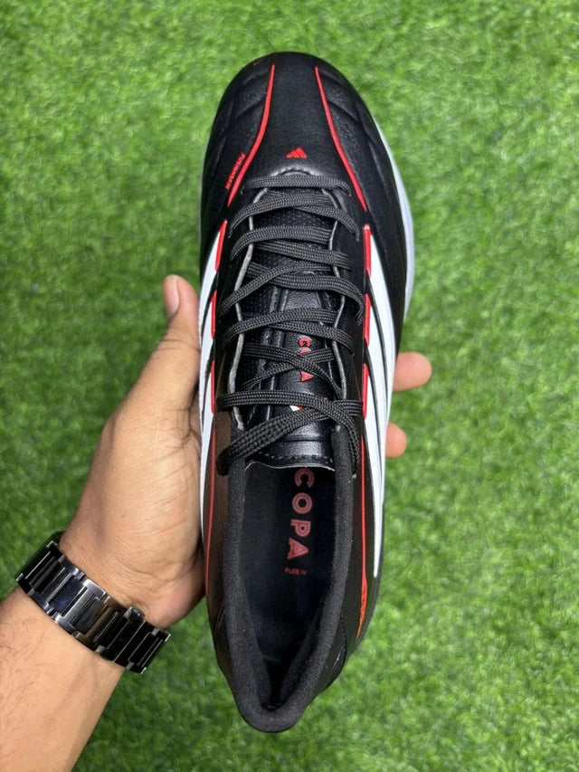 Copa Pure 4 Elite Black Low-top Turf/AG With Lace