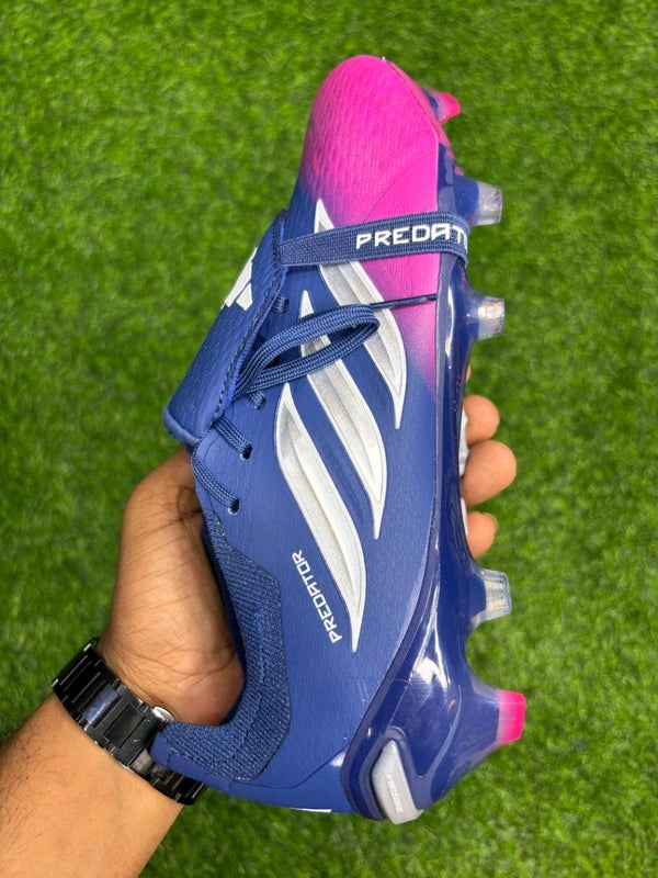 Predator Foldover Elite Next-gen Blue Pink FG With Lace