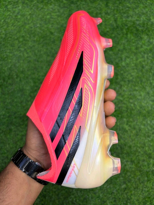 F50 Hyperfast Elite Red Colour FG Without Lace
