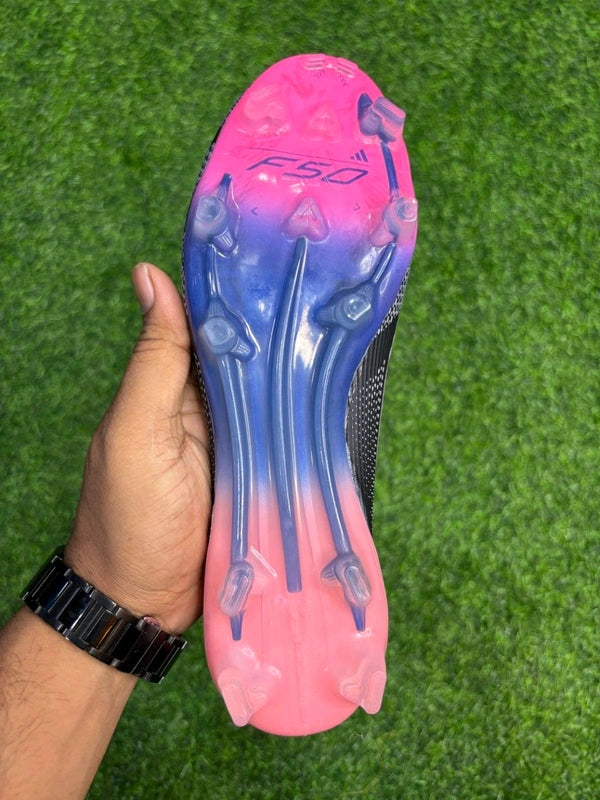 F50 Elite Black Colour Low-top FG Without Lace
