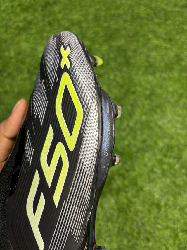 F50 Plus Black Colour Low-top FG Without Lace