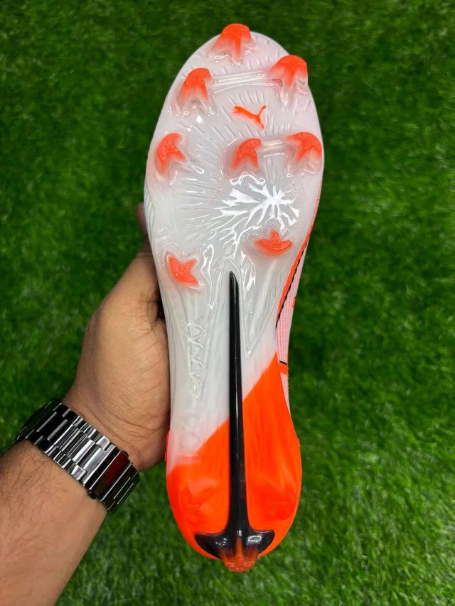 Ultra Ultimate White And Orange FG With Lace