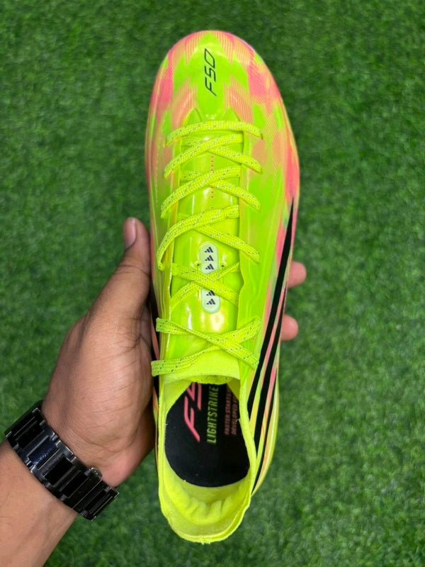 F50 Hyperfast Elite Yellow Colour FG With Lace