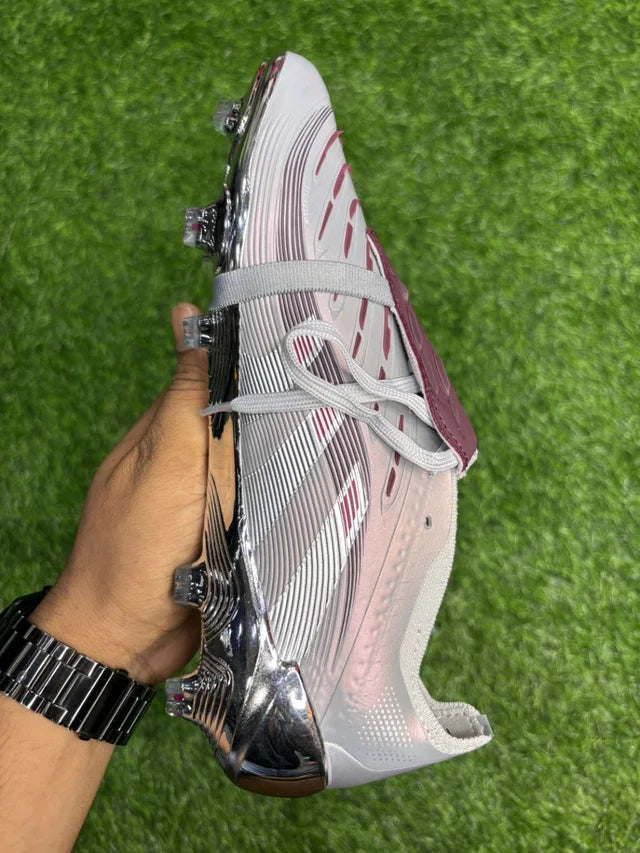 Predator Elite Foldover Grey FG With Lace(Jude Bellingham)
