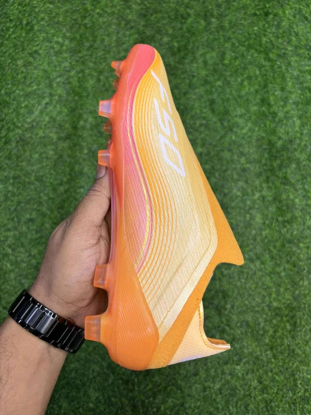 F50 Elite Messi Edition Orange Colour FG Without Lace