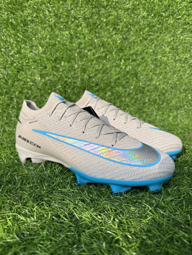 Mercurial Vapor 16 Silver Blue Colour Low-top FG With Lace