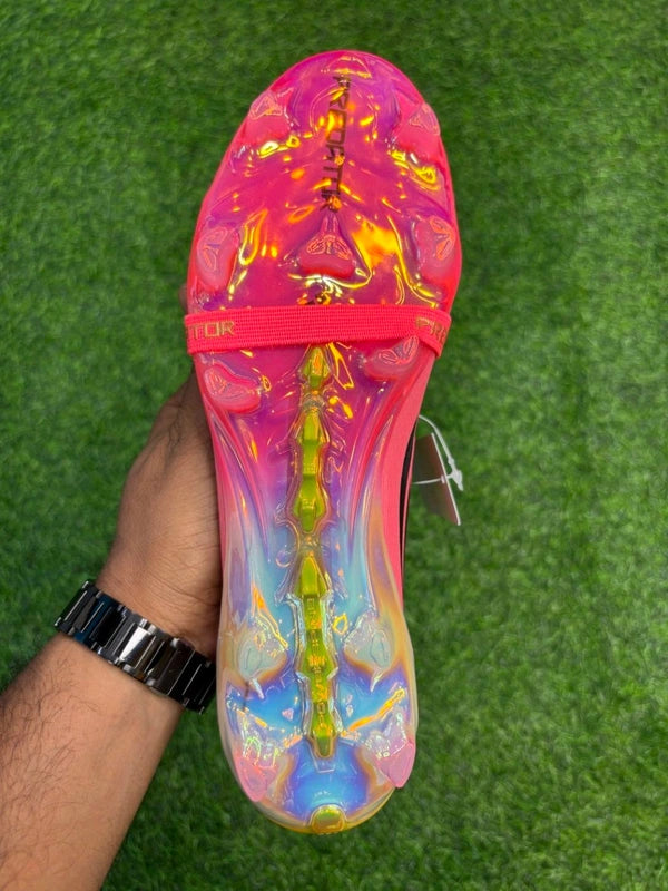 Predator Foldover Elite Next-gen Red FG With Lace