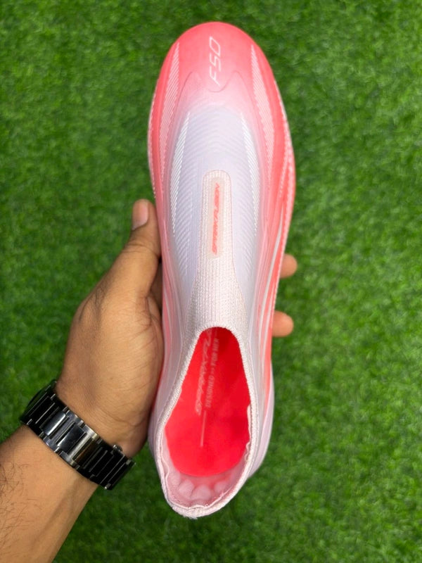 F50 Elite Hyperfast White Orange FG Without Lace