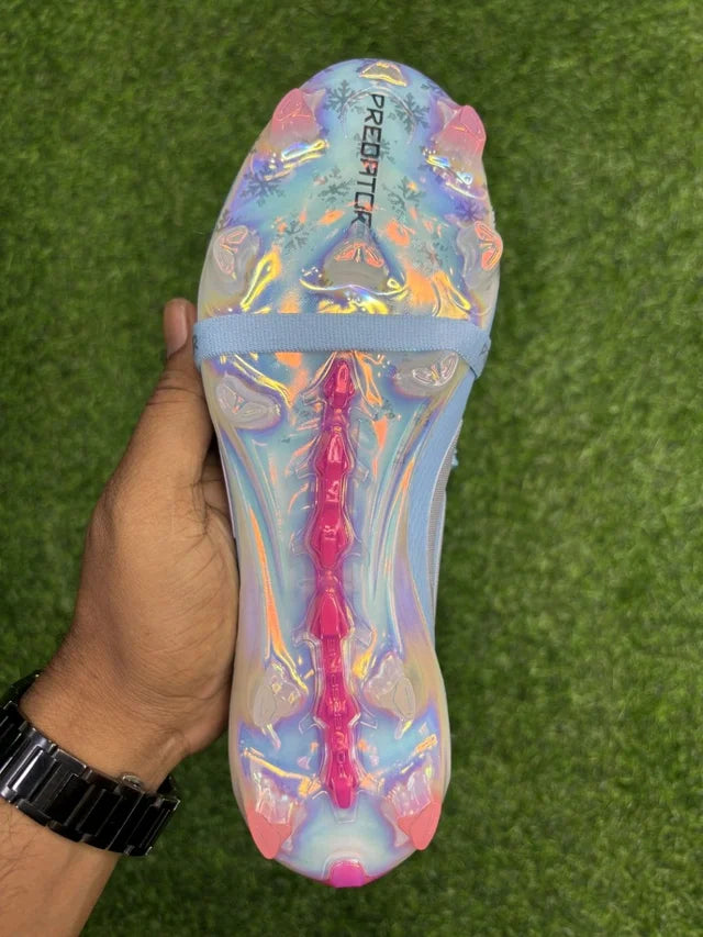 Predator Foldover Elite Sky-blue Next-gen FG With Lace