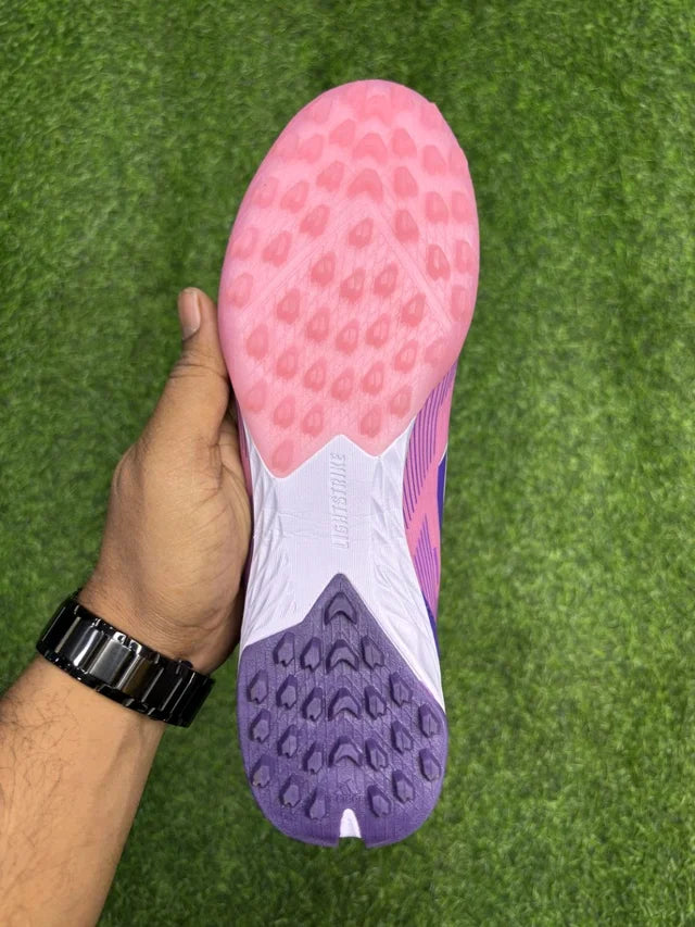F50 Elite Purple And Pink Colour Turf/AG With Lace
