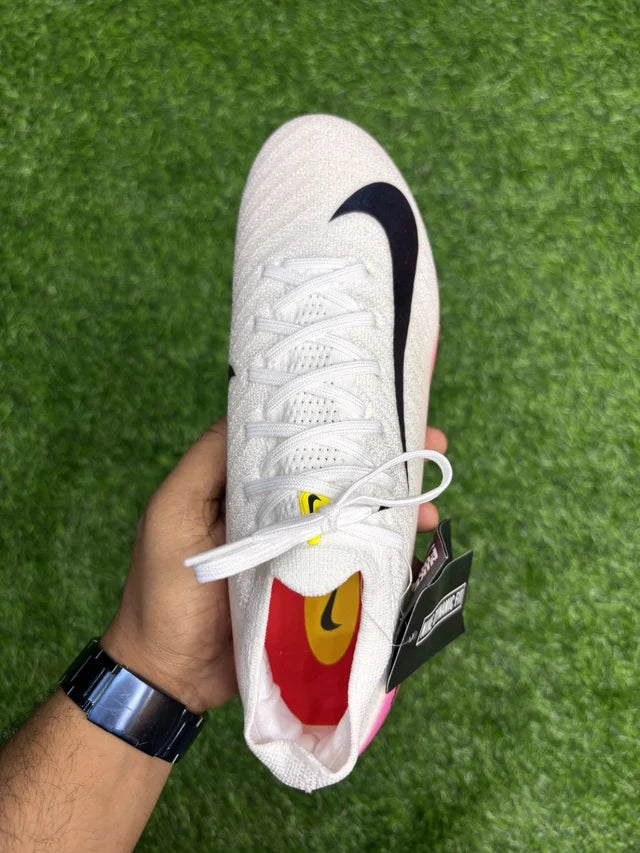 Mercurial Vapor 16 White Red Low-top With Lace FG