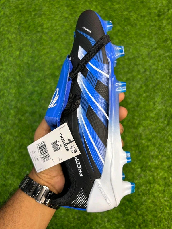 Predator Foldover Black Blue Colour JB Edition FG With Lace