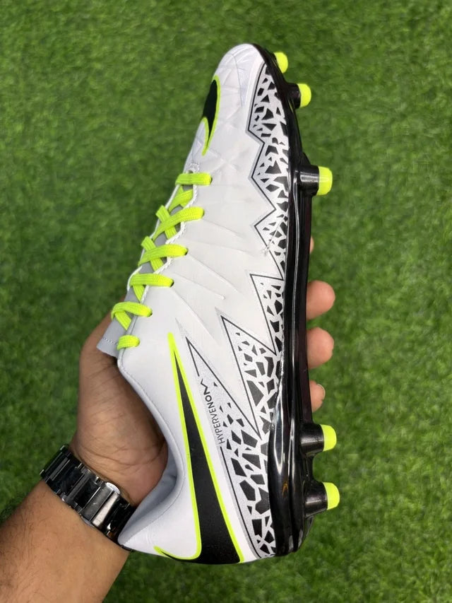 Hypervenom Phatal II Grey Colour FG With Lace