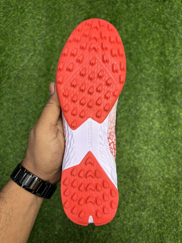 F50 Elite White Red Colour Turf/AG With Lace