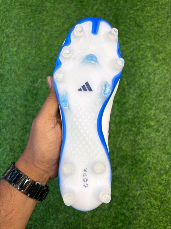 Copa Pure 3 Elite White Blue FG low-top Without Lace