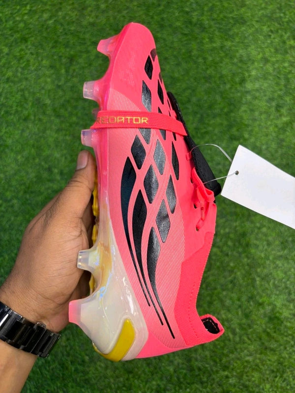 Predator Foldover Elite Next-gen Red FG With Lace
