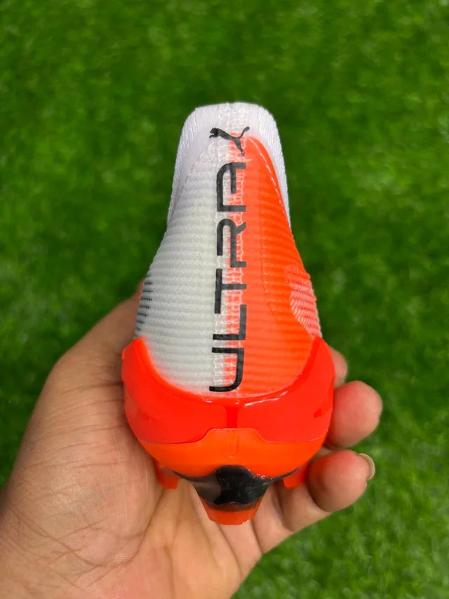 Ultra Ultimate White And Orange FG With Lace