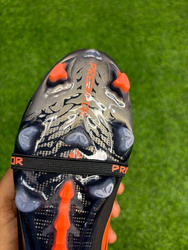 Predator Foldover Elite Black Orange Next-gen FG