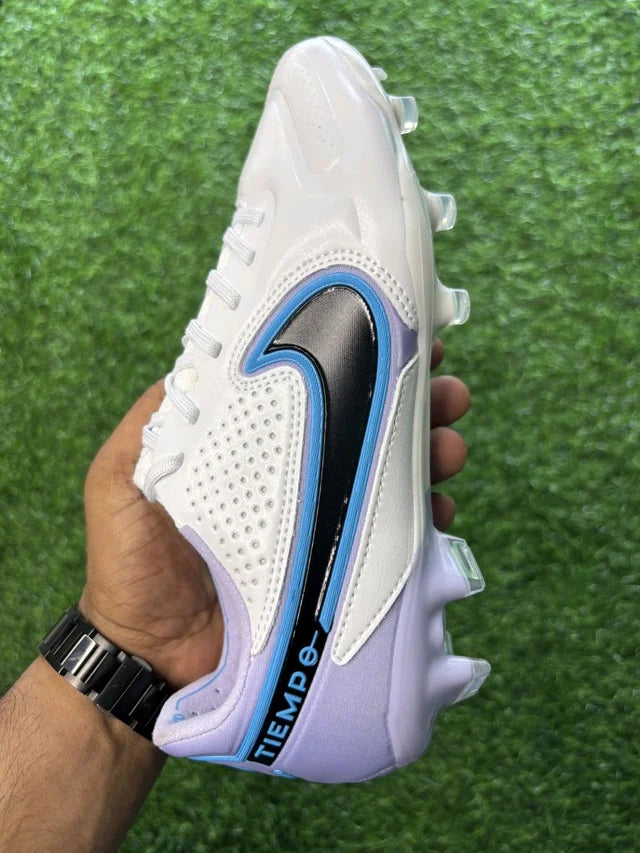 Tiempo Legend 9 Elite White Low-top FG With Lace