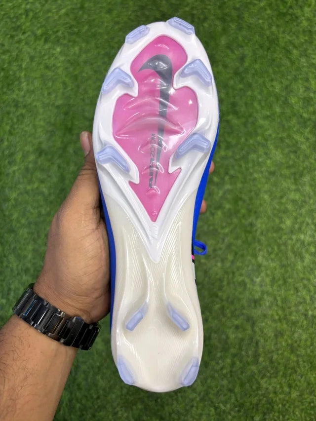 Mercurial Superfly 10 Blue Colour High-top FG With Lace