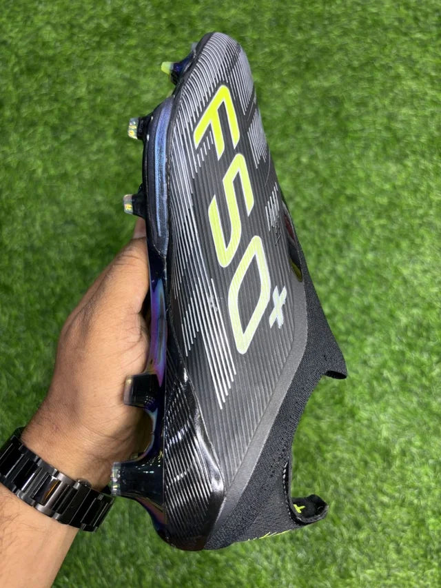 F50 Plus Black Colour Low-top FG Without Lace