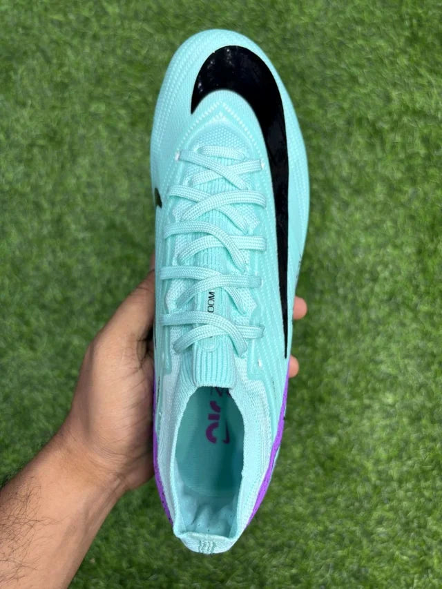Mercurial Superfly 9 Elite Sky-blue Low-top FG With Lace