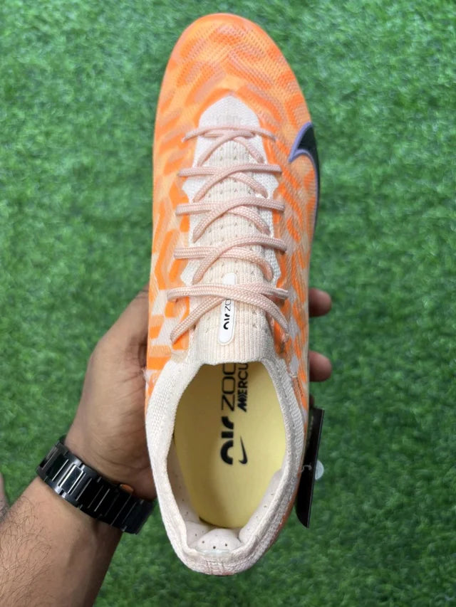 Mercurial Vapor 15 Orange Colour Low-top FG/AG With Lace