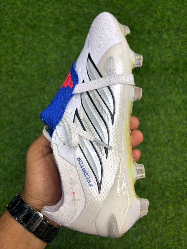 Predator Foldover Elite Next-gen White Blue FG Jude Bellingham Edition