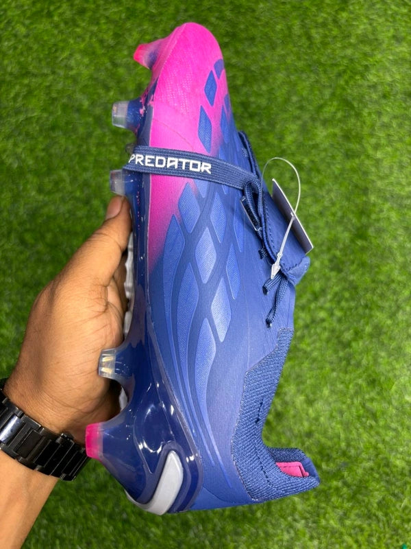 Predator Foldover Elite Next-gen Blue Pink FG With Lace