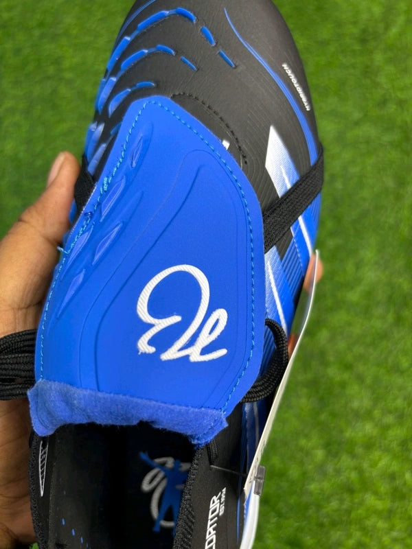 Predator Foldover Black Blue Colour JB Edition FG With Lace