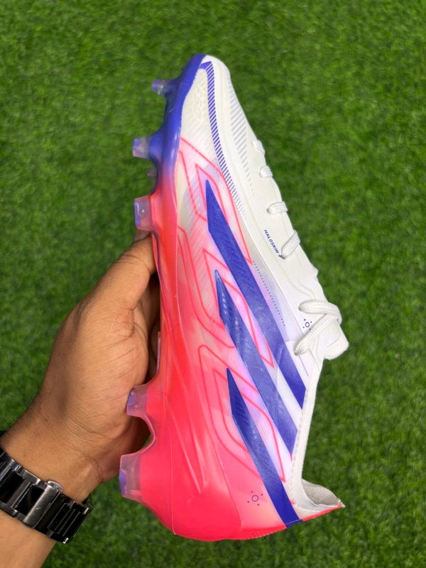F50 Hyperfast Elite White Pink FG With Lace