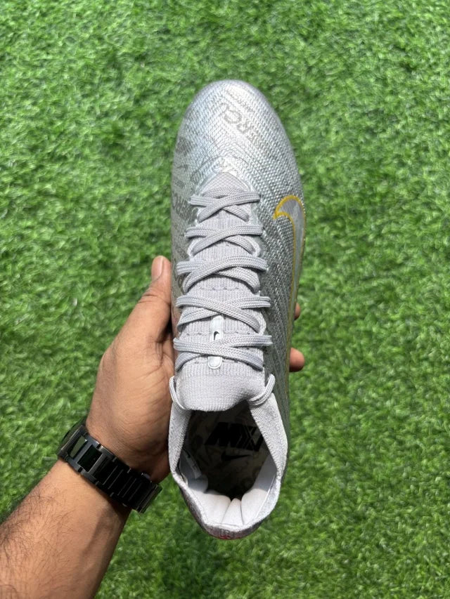 Mercurial Vapor 15 Silver Low-top FG With Lace