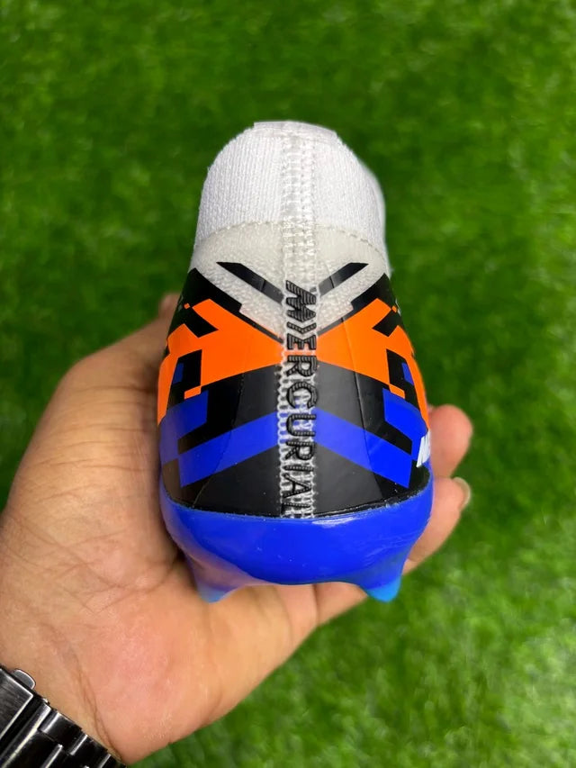 Mercurial Vapor 16 Elite White Blue With Lace FG