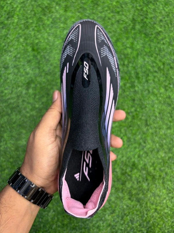F50 Elite Black Colour Low-top FG Without Lace
